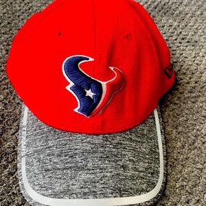 NFL Houston Texans red & gray cap